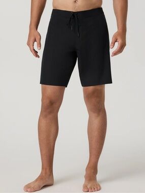 New Vuori Men’s Knox Boardshort Black Size 32 Black | Beach